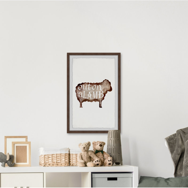 Kenney 'Punny Animal IV' Framed Art, 36" H x 24" W x 1.5" D