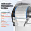 Machine à glaçons commerciale en acier inoxydable 397LBS / 24H pour crème glacée