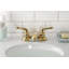 Robinet de salle de bain central à 4 poignées à 3 poignées à 3 trous Kingston Brass Magellan-27873434-11176688