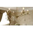 6 - Light 37"W Candle Style Classic/traditional Black Chandelier with Crystal for Kitchen Island.-1133611012