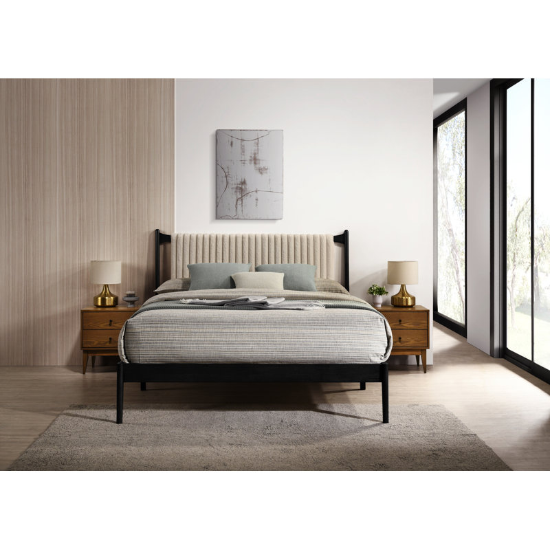 Ava Wooden Platform Bed