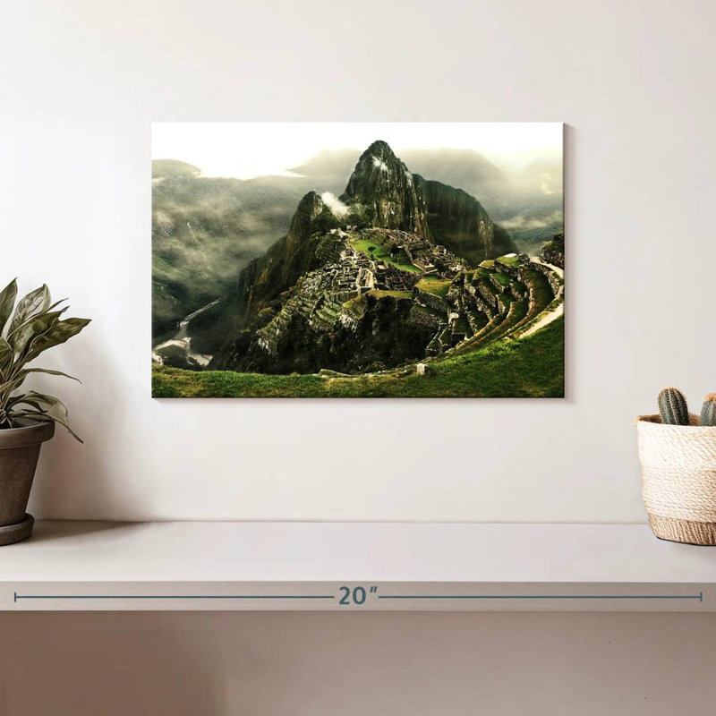 Lilie vue du Machu Picchu, H 8 po x l 12 po