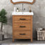 Meuble-lavabo de salle de bain avec lavabo