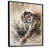 Black Floater Framed