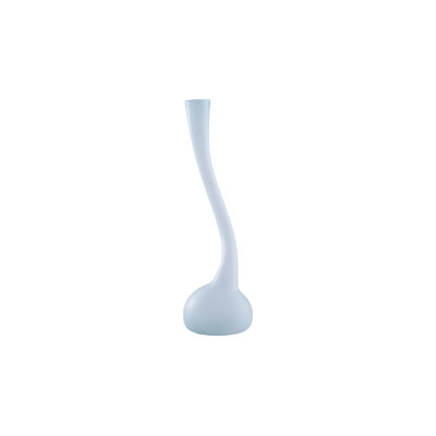 Charron Frosted Corkscrew Floor Vase