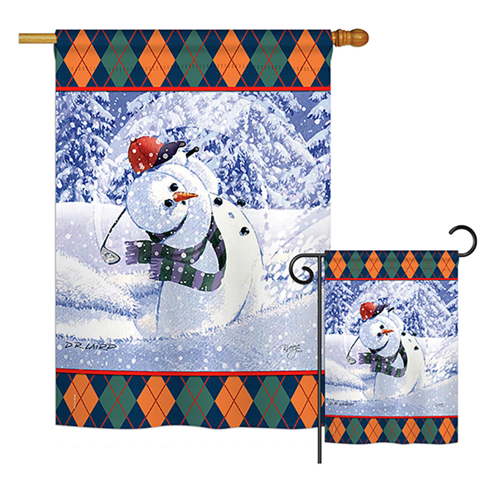 Corin Double Sided Polyester Christmas Flag Set The Holiday Aisle®