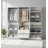 Prosper White Freestanding Walk In Wood Closet System