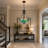 3-light Dimmable Tiffany Pendant