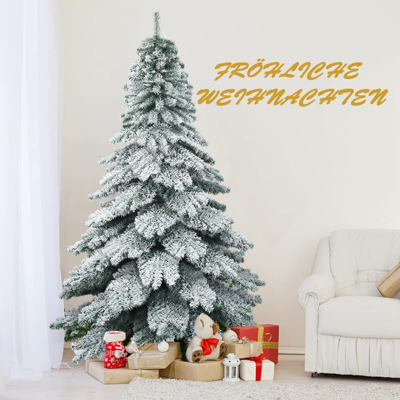 180cm H Artificial Pine Christmas Tree, 7.38ft H x 4.89ft W x 4.89ft D