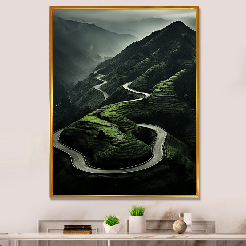 Impression sur toile Bellanova, H 40 po x l 30 po x P 1,5 po, Cadre flottant doré
