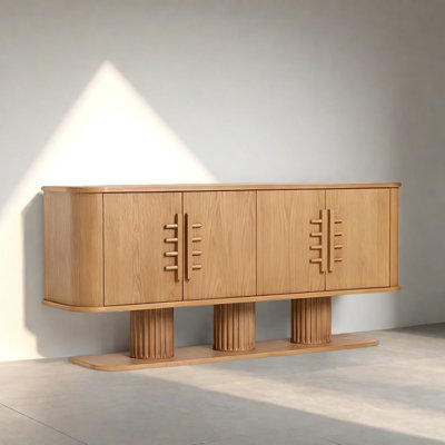 Retro Multifunctional Practical Console Table