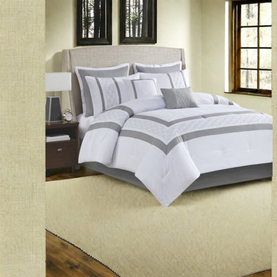 Elegant 8 Piece Bedding Sets, Polyester, Hotel Style, Home Comfort