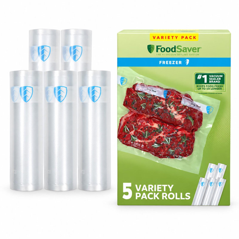 FoodSaver Clear Vacuum Sealer Roll 1 pk