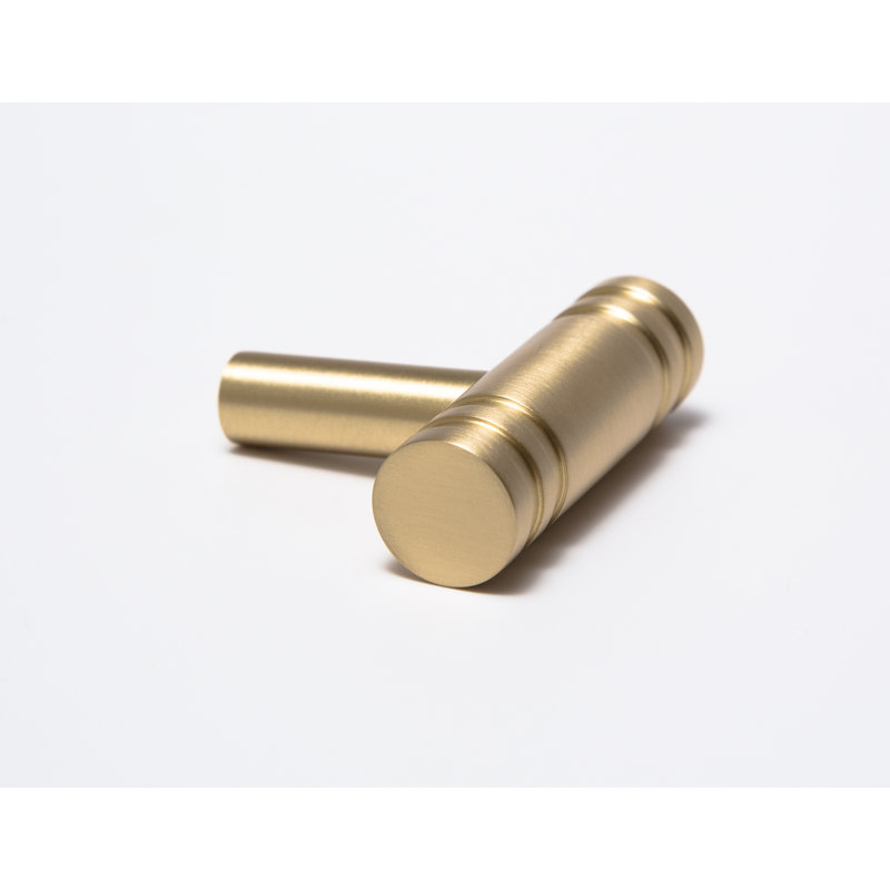Reveal Bar Knob, Satin Brass