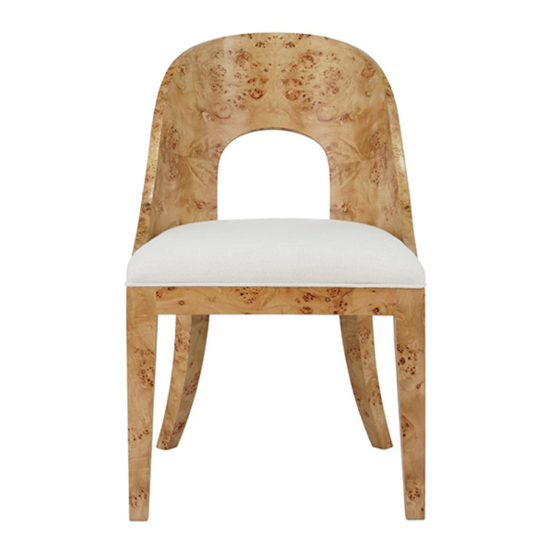 Rafferty Upholstered Dining Chair, Brown