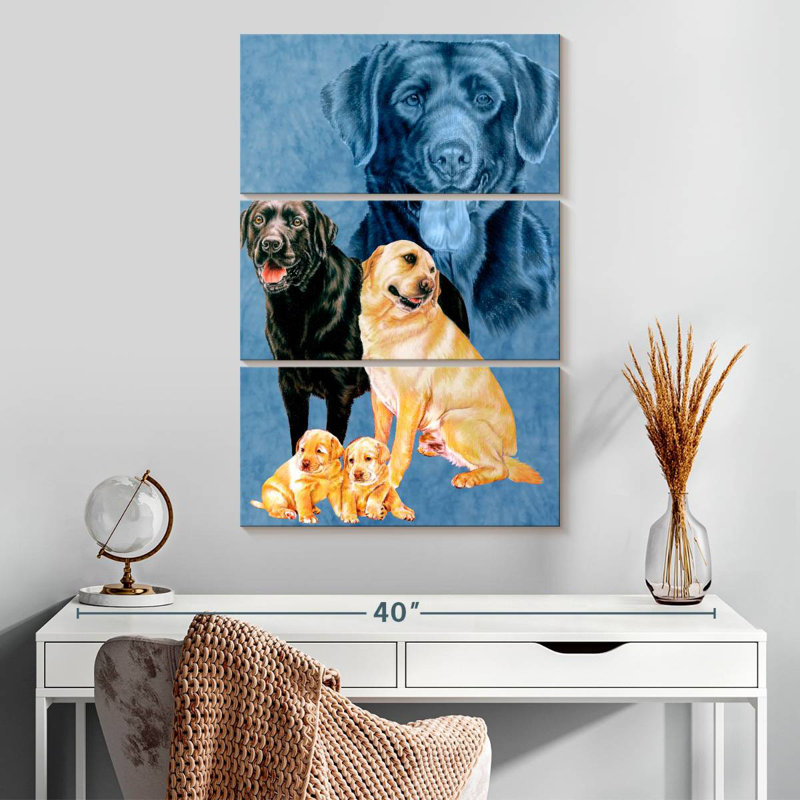 Brampt Labrador Retrievers, 32" H x 20" W