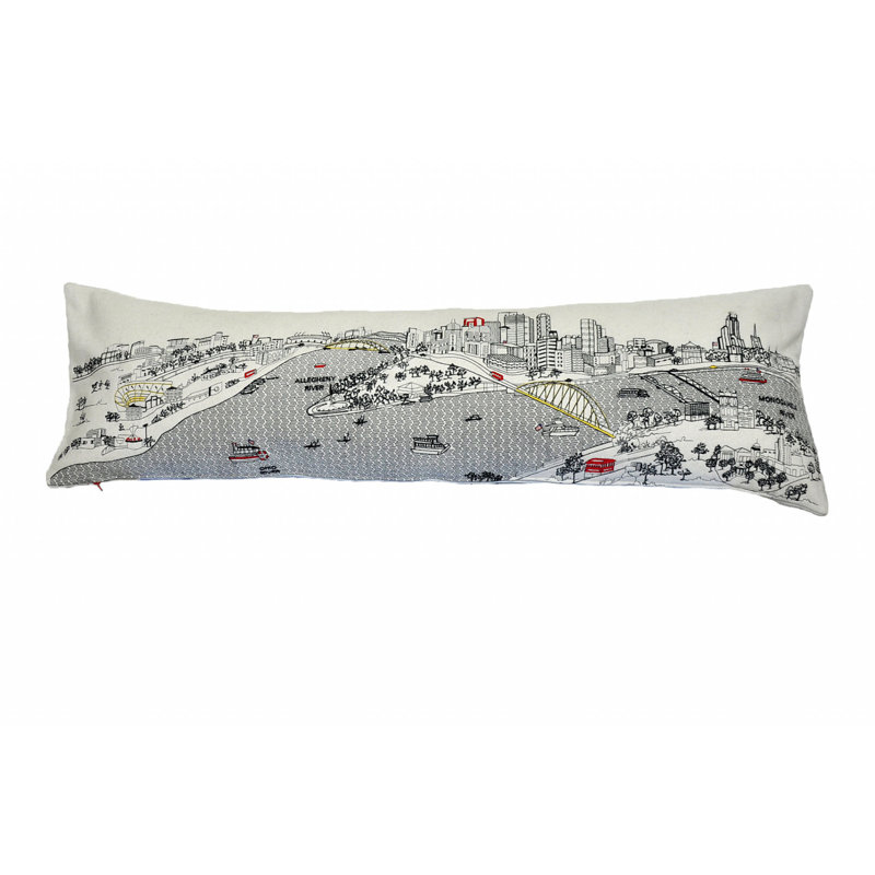 Coussin 45 po White Pittsburgh