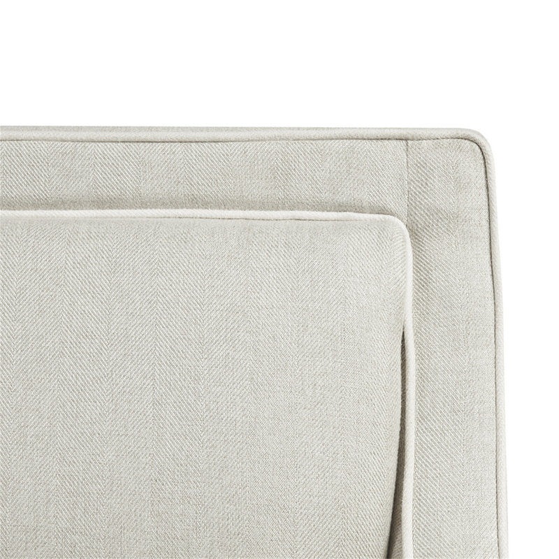 Chaise avec accoudoirs avec revêtement élégant