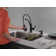 Foundry Pull Down Single Handle Kitchen Faucet with  Soap Dispenser