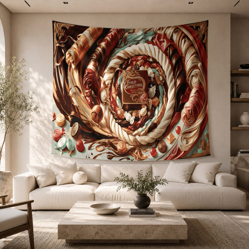 Tapisserie murale Halloween, 68 po x 80 po