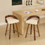 Tabourets de bar rembourrés en similicuir Riggan-1862300671