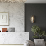 Ahmadou Steel Flush Mounted Sconce