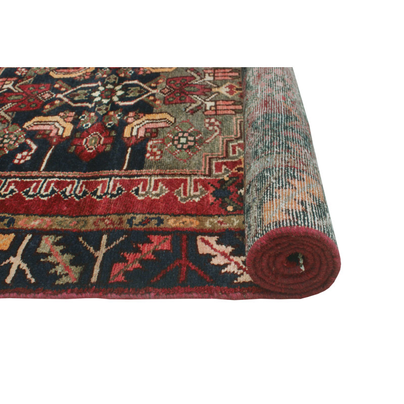 Khylar Distressed Bradwell Burgundy Runner