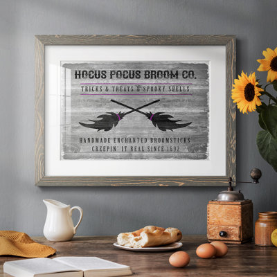 Hocus Pocus Broom Co, impression sur papier