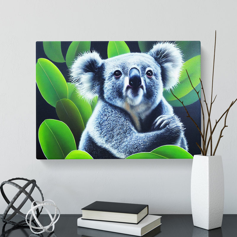 Koala Bear Art Vol.1 - Wrapped Canvas, 40cm H x 60cm W x 3cm D
