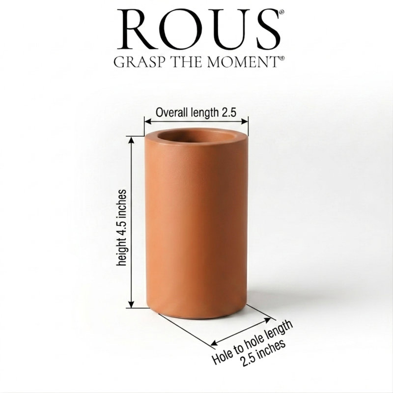ROUS Hardware Countertop Organizer, Copper (Brown)