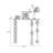 Black Solid Wood Rectangular Shape Console Table-374393131