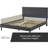 DeCoro Mornington Upholstered Platform Bed w/ Metal Frame-25804248-25804249