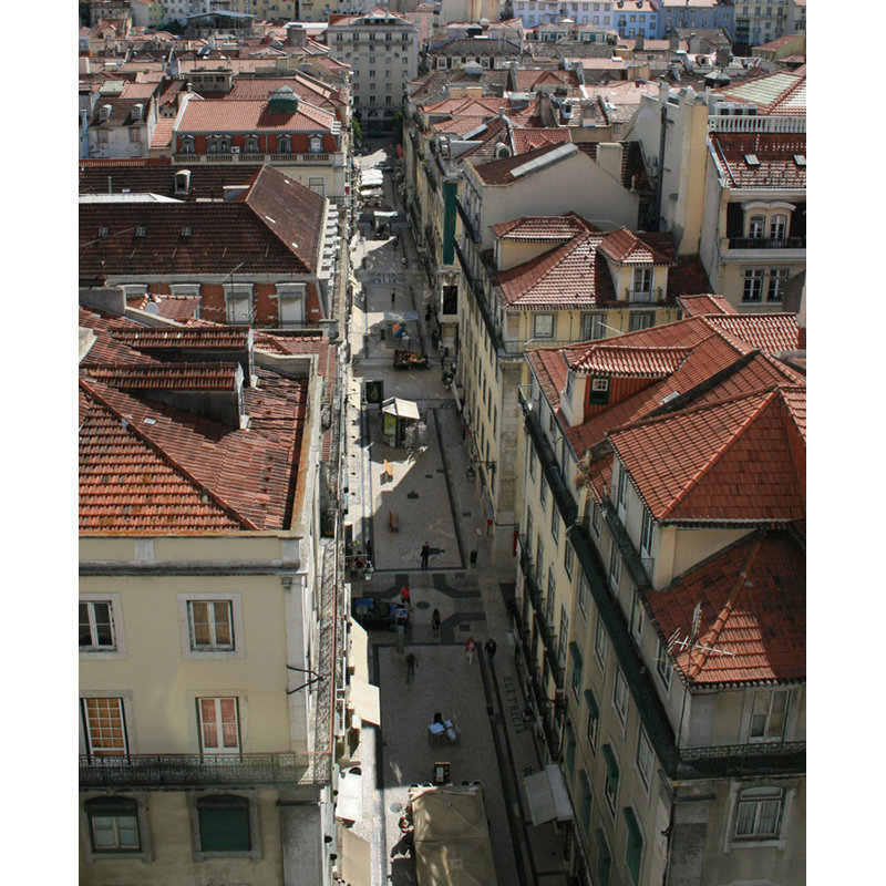 Rua De Santa Justa, Lisbonne, Portugal, H 18 po x l 15 po