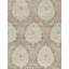 Tapis bleu pâle en laine et en coton noué à la main 8 pi x 9 pi 11 po Damask