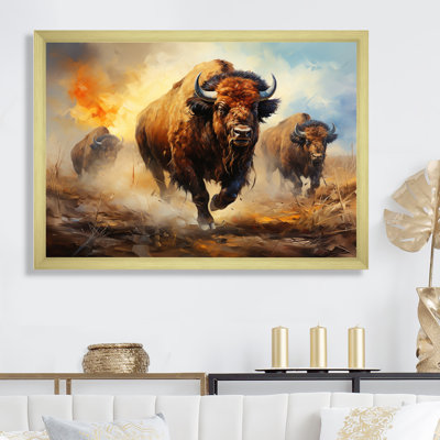 " Native Buffalo Mesmerizing "
