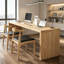 Bureaux modernes en bois massif Burlywood-1145783043
