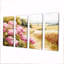 Hortensias dans le champ de maïs - Art mural hortensia - Art mural traditionnel-631149999-631149996