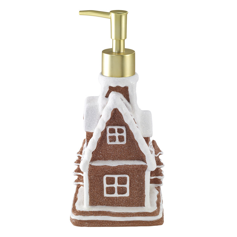 Christmas LP Gingerbread House Lotion Pump