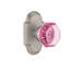 Cottage Plate with Waldorf Pink Door Knob-94291680-94291686