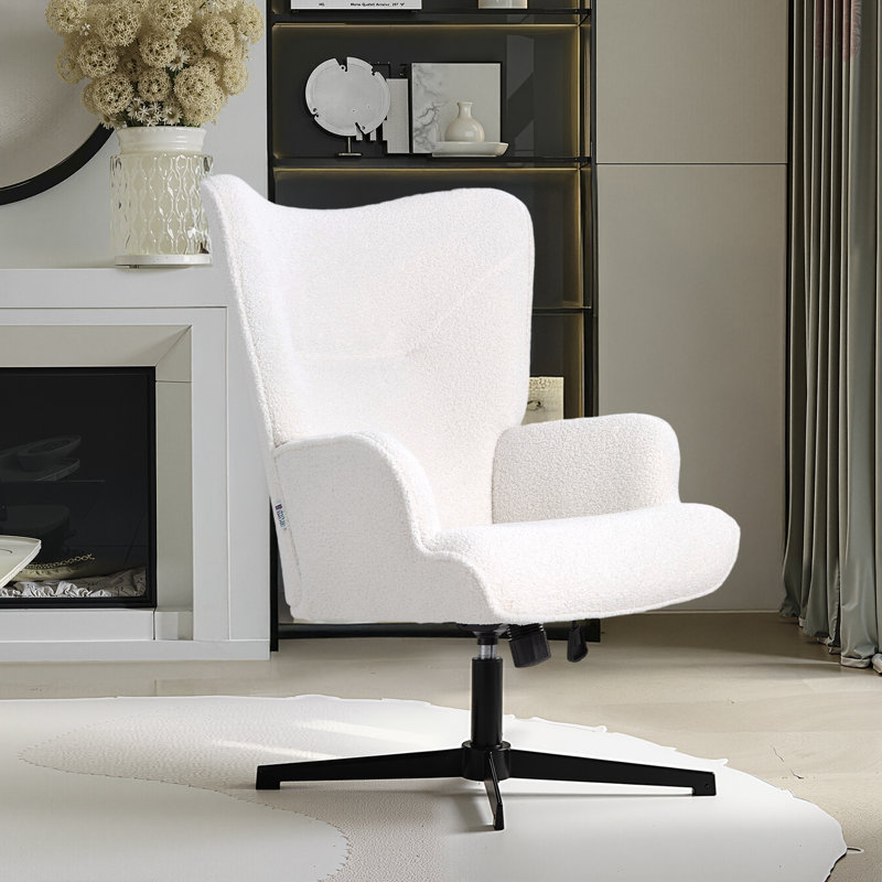 Upholstered Swivel Armchair