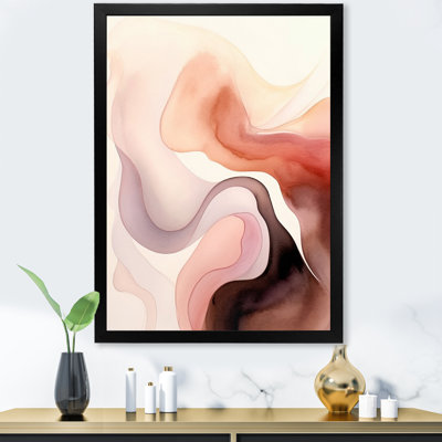 «Distant Clouds Cinnamon Infusion», impression sur toile