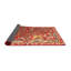 Tapis beige/noir/rouge traditionnel Shadowbrook-2104366194