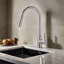 Robinet de cuisine avec douchette extractible 