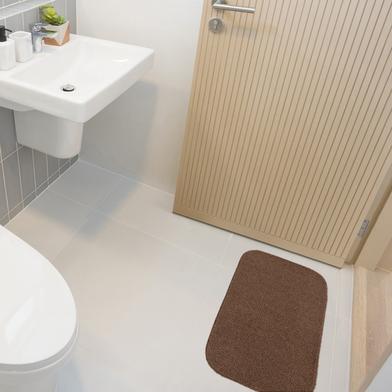 Huntingdon Rug, Extra Soft Absorbent Plush Bath Rugs, Non-Slip, Quick Drying, Machine Washable, Plush Comfort for Bathroom Floor, Tub and Shower
