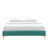 Sutton Performance Velvet Bed Frame-195014835-195014847
