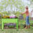 Assiyah Metal Elevated Planter-1228576901