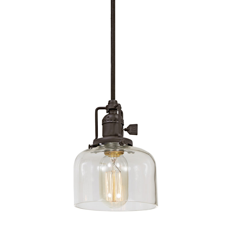 Shumway 1 - Light Single Pendant, Oil Rubbed Bronze