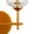 Inez Wrought Iron Armed Sconce