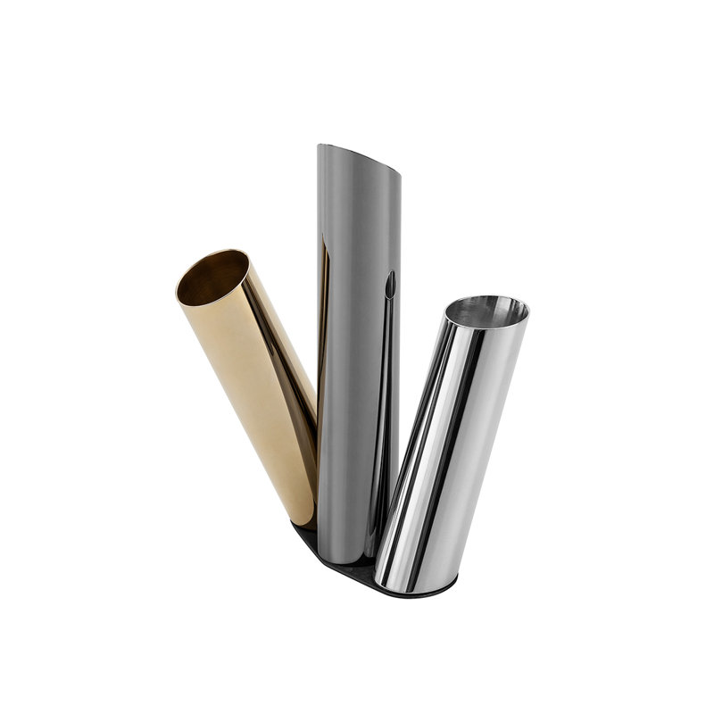 Canon Collection Metal Table Vase