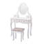 Bomford Dressing Table with Mirror-2094564751